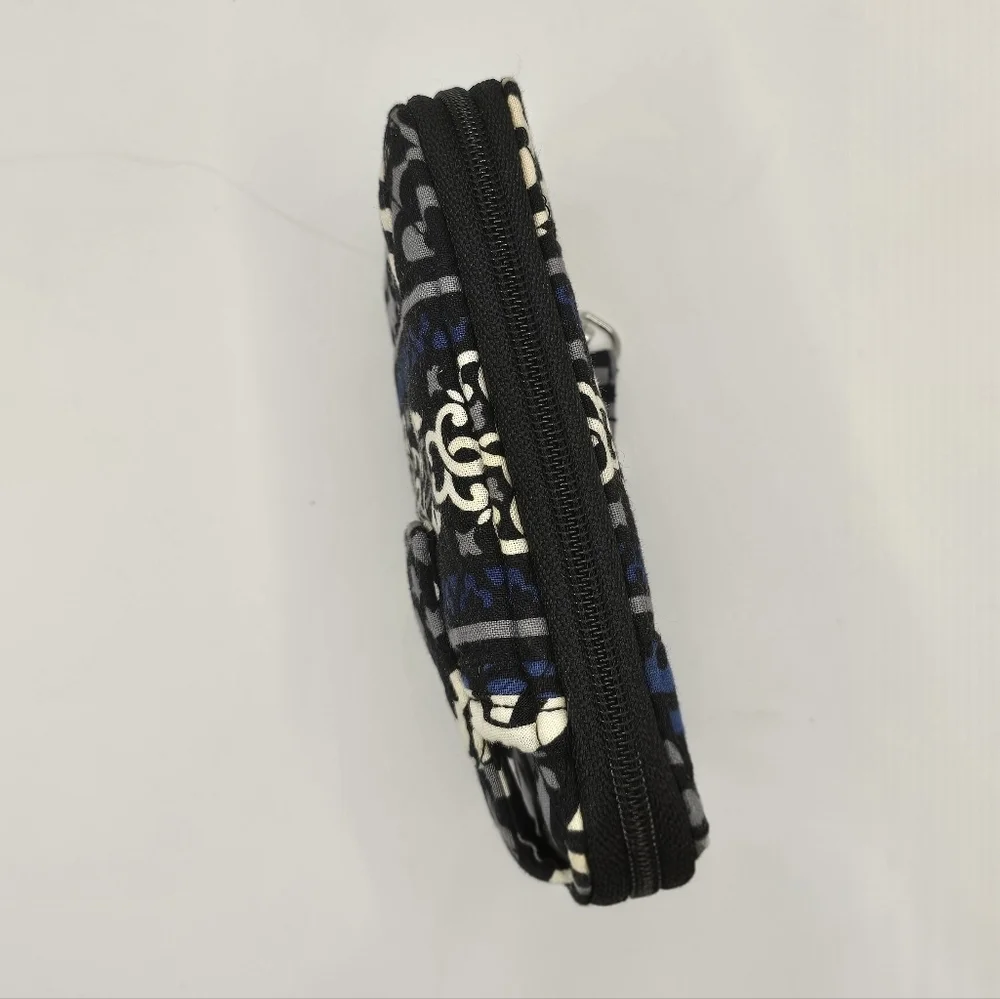 VERA BRADLEY Canterberry Cobalt Phone/Cigarette Pocket Ziparound Wallet - Picture 8 of 9